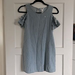 Guess kids striped dress size 14 (L)
